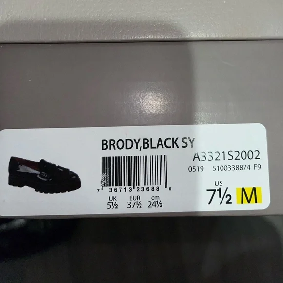 Franco Sarto Platform Loafers (Black) - Picture 4 of 5